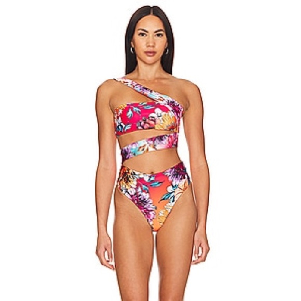 Agua Bendita X Revolve Irisha One Piece in Doux Floral